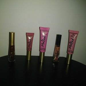 Lot of 5 too face lipstick